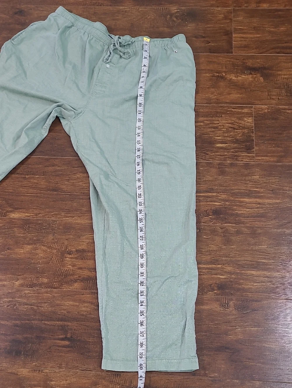 Polo by Ralph Lauren Light Sage Green Drawstring Chinos 100% Cotton Size Large